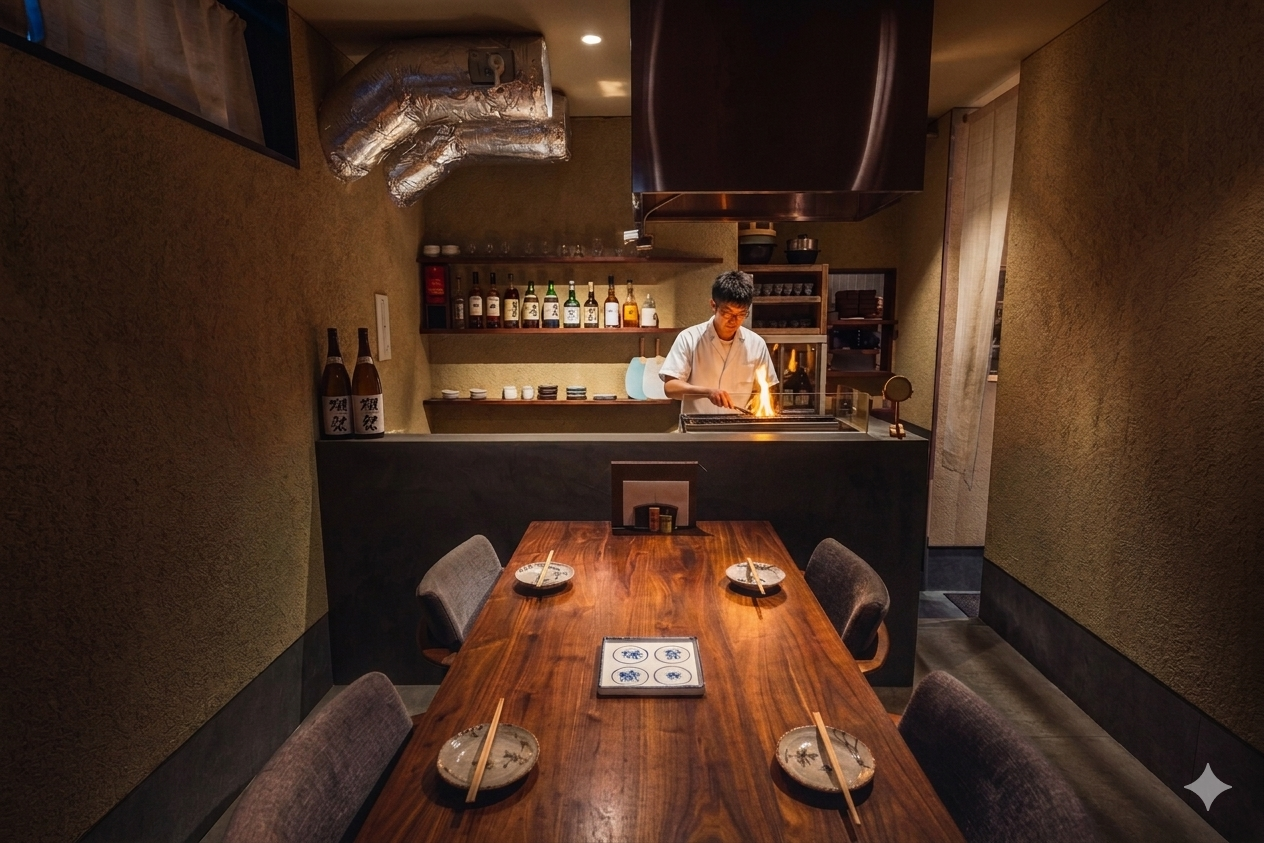 炭火焼たまや本店